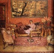 Edouard Vuillard Heng oakes curled madam oil painting